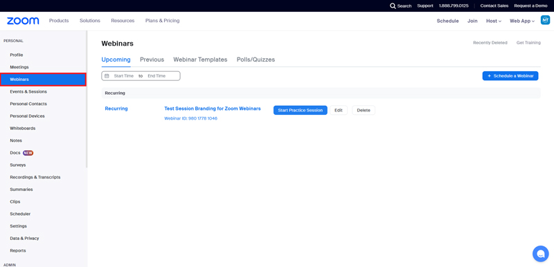 Cách lên lịch Webinar mà không cần đăng ký trên Zoom