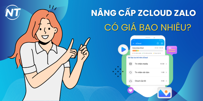Nâng cấp zCloud Zalo giá bao nhiêu?