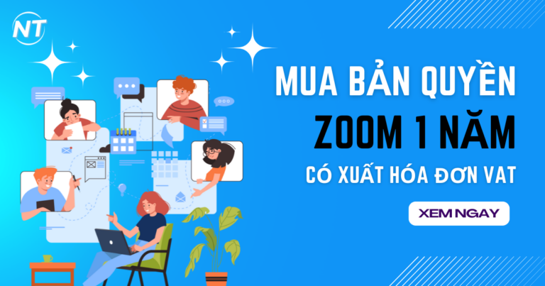 Mua bản quyền Zoom 1 năm có xuất hóa đơn VAT