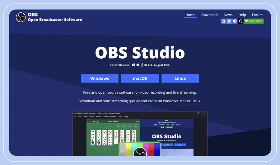 OBS Studio để phát trực tiếp