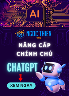 Mua bản quyền ChatGPT chính hãng tại Ngọc Thiên One để khai thác sức mạnh AI trong sáng tạo nội dung, chăm sóc khách hàng và tối ưu công việc.